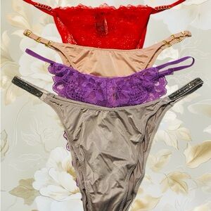4 Victoria’s Secret panties X-Large New with tags
